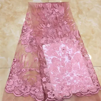 Guipure Embroidery French Lace Fabric 2020 pink/Gold Sequins Fabric Material Tulle Mesh Lace Dress African Sequins Lace
Guipure Embroidery French Lace Fabric 2020 pink/Gold Sequins Fabric Material Tulle Mesh Lace Dress African Sequins Lace
