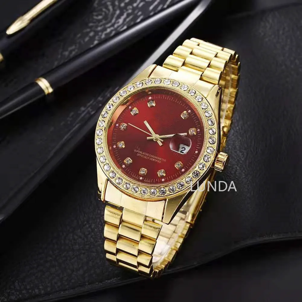 2020 Mens Watch AAA Big Diamond Luxury Brand Gold Watch Men Alloy Men's noob factory RolexableÂ
2020 Mens Watch AAA Big Diamond Luxury Brand Gold Watch Men Alloy Men's noob factory RolexableÂ