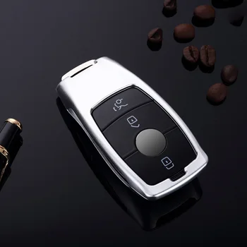 Aluminum Alloy Car Key Cover Case Shell Bag Protective For Mercedes Benz 2017 E Class W213 2018 S class Accessories Car styling 
Aluminum Alloy Car Key Cover Case Shell Bag Protective For Mercedes Benz 2017 E Class W213 2018 S class Accessories Car styling