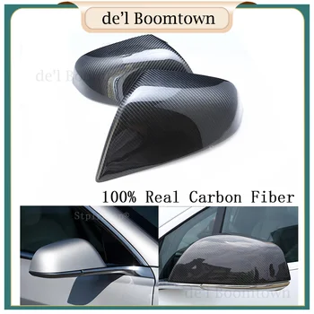 

Carbon fiber Side Wing Mirror Cover For Tesla model S/3 60 85 P85 70D 85D P85D 90D P90D 60D 75D P100D 100D 2014 2015 2016-2018