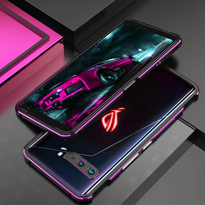 For Asus ROG 3 Mobile Phone Case Luxury Premium Aluminum Mental Frame Bumper Full Protective Shockproof Phone Cover
For Asus ROG 3 Mobile Phone Case Luxury Premium Aluminum Mental Frame Bumper Full Protective Shockproof Phone Cover