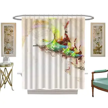 Shower Curtains Extra Long Graphic Design Illustration Watercolor Paint Art Visual Arts Graphics Drawing Modern artAcrylic,W36 x
Shower Curtains Extra Long Graphic Design Illustration Watercolor Paint Art Visual Arts Graphics Drawing Modern artAcrylic,W36 x