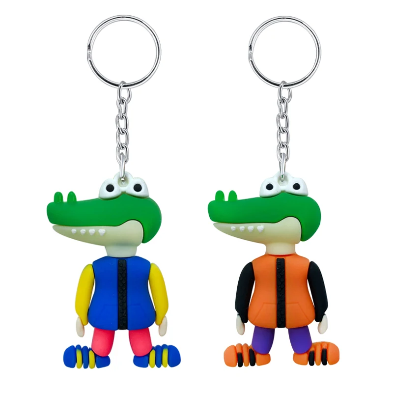 New Epoxy PVC Three-dimensional Animal Doll Pendant Creative Cartoon Crocodile Car Keychain Accessories
New Epoxy PVC Three-dimensional Animal Doll Pendant Creative Cartoon Crocodile Car Keychain Accessories
