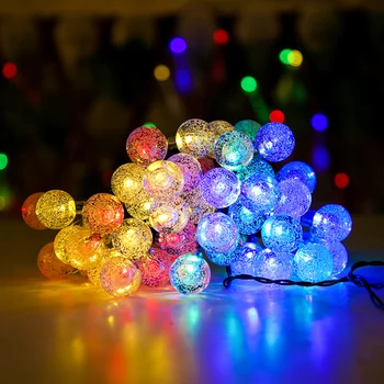 Solar Light String Solar Panel Powered Exquisite Light Ball Design Holiday Decoration 50 LEDs Ball Solar Party Fairy Light
Solar Light String Solar Panel Powered Exquisite Light Ball Design Holiday Decoration 50 LEDs Ball Solar Party Fairy Light