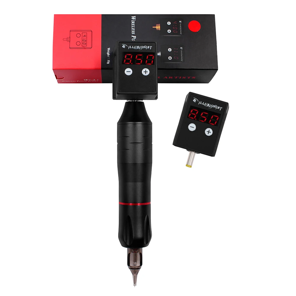 New Arrival Tattoo Machine Kit Rotary Pen Hybrid Permanent Makeup Dovme Mmakinesi Strong Motor with Wireless Tattoo Power Supply
New Arrival Tattoo Machine Kit Rotary Pen Hybrid Permanent Makeup Dovme Mmakinesi Strong Motor with Wireless Tattoo Power Supply