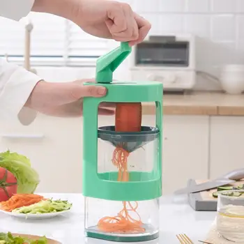 1pc Multi-function Manual Vegetable Cutting Machine Fancy Carrot Cucumber Choppers Slicer Gadgets Hand-cranked Kitchen Vege X1J9
1pc Multi-function Manual Vegetable Cutting Machine Fancy Carrot Cucumber Choppers Slicer Gadgets Hand-cranked Kitchen Vege X1J9