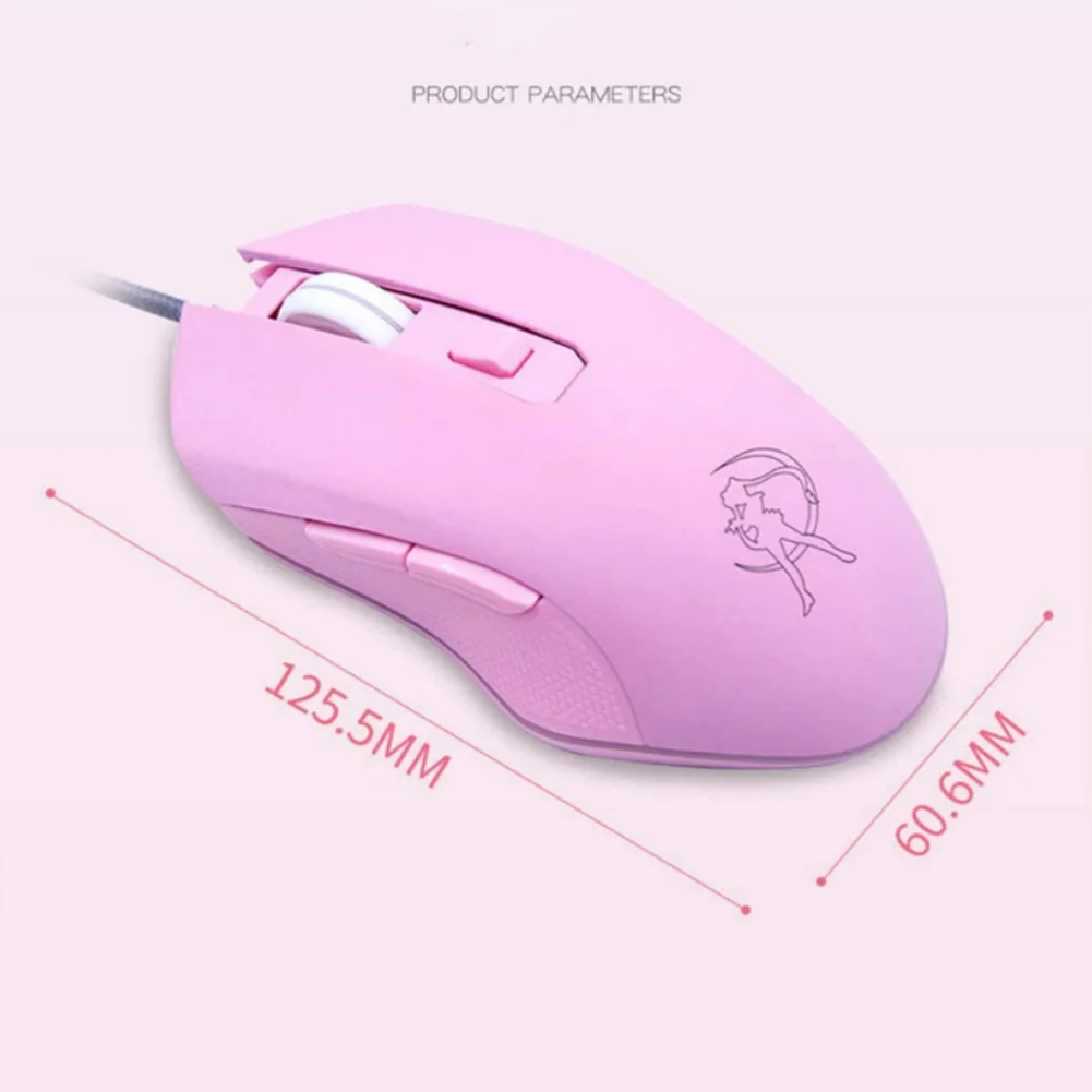 Professional Pink Wired Mouse Electronic LED Optical USB Wired Mice Gift for Home Office PC Computer Gamer
Professional Pink Wired Mouse Electronic LED Optical USB Wired Mice Gift for Home Office PC Computer Gamer