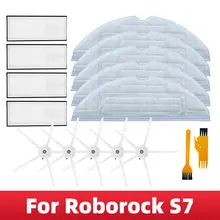 Side Brush Mop Cloth Rag Hepa Filter Replacement For Xiaomi Roborock S7 Robotic Vacuum Cleaner Spare Parts Accessories 
Side Brush Mop Cloth Rag Hepa Filter Replacement For Xiaomi Roborock S7 Robotic Vacuum Cleaner Spare Parts Accessories