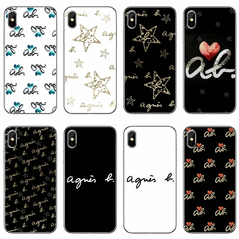For Samsung Galaxy S10 Lite S9 S8 S7 S6 edge Plus S5 S4 Note 9 8 5 4 mini soft phone case Fashion france agnes b Brand
For Samsung Galaxy S10 Lite S9 S8 S7 S6 edge Plus S5 S4 Note 9 8 5 4 mini soft phone case Fashion france agnes b Brand