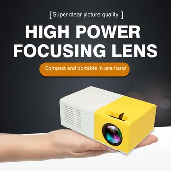 J9 Mini Projector Household Full High Definition LED Support AV CVBS HDMI USB Multimedia Interfaces Beamer Projector
J9 Mini Projector Household Full High Definition LED Support AV CVBS HDMI USB Multimedia Interfaces Beamer Projector