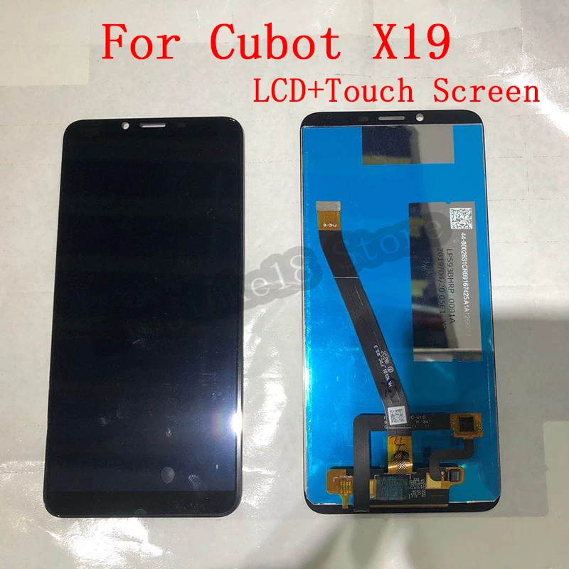 5.93-inch For Cubot X19 LCD Display Touch Screen Digitizer Assembly replacement For Cubot X19 Phone Parts Glass panel Repair kit
5.93-inch For Cubot X19 LCD Display Touch Screen Digitizer Assembly replacement For Cubot X19 Phone Parts Glass panel Repair kit