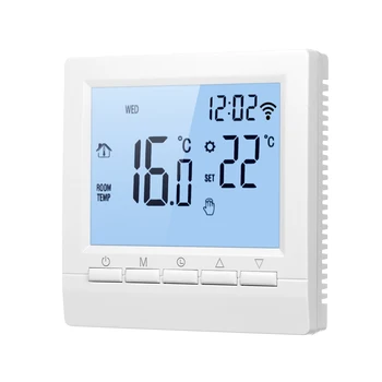 New Smart Thermostat Digital Temperature Controller LCD Display Week Programmable Electric Floor Heating Thermostat
New Smart Thermostat Digital Temperature Controller LCD Display Week Programmable Electric Floor Heating Thermostat
