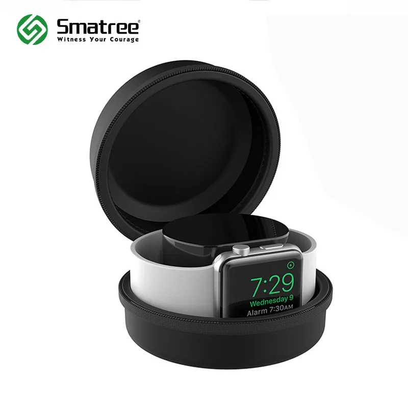 Smatree 3000 mAh Protective Fast Charging Case Holder Dock for Apple Watch Series 5/4/3/2/1 Black for Apple Watch 38mm/42mm
Smatree 3000 mAh Protective Fast Charging Case Holder Dock for Apple Watch Series 5/4/3/2/1 Black for Apple Watch 38mm/42mm