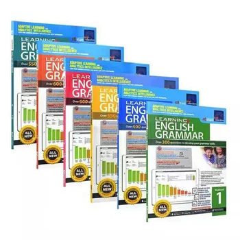 6Books/Set 7-12 Years Old SAP Learning Grammar Workbook Singapore Grammar Exercise Book English Books for Children Libros Livros
6Books/Set 7-12 Years Old SAP Learning Grammar Workbook Singapore Grammar Exercise Book English Books for Children Libros Livros