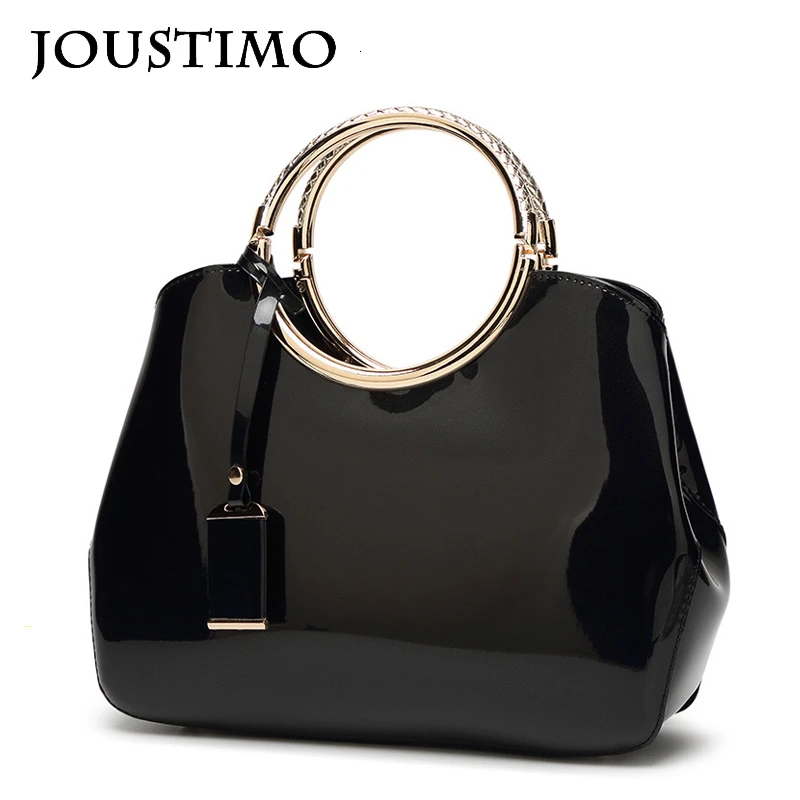 2020 Luxury Handbags Women Bags Designer Fashion Glossy Patent Leather Large Capacity Frame Totes Lady Shoulder Top-handle Bags
2020 Luxury Handbags Women Bags Designer Fashion Glossy Patent Leather Large Capacity Frame Totes Lady Shoulder Top-handle Bags