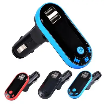 Portable Car MP3 Music Player FM Transmitter Dual SUB Wireless Bluetooth Hands-free Calling Auto Bluetooth Mp3 3 Colors
Portable Car MP3 Music Player FM Transmitter Dual SUB Wireless Bluetooth Hands-free Calling Auto Bluetooth Mp3 3 Colors