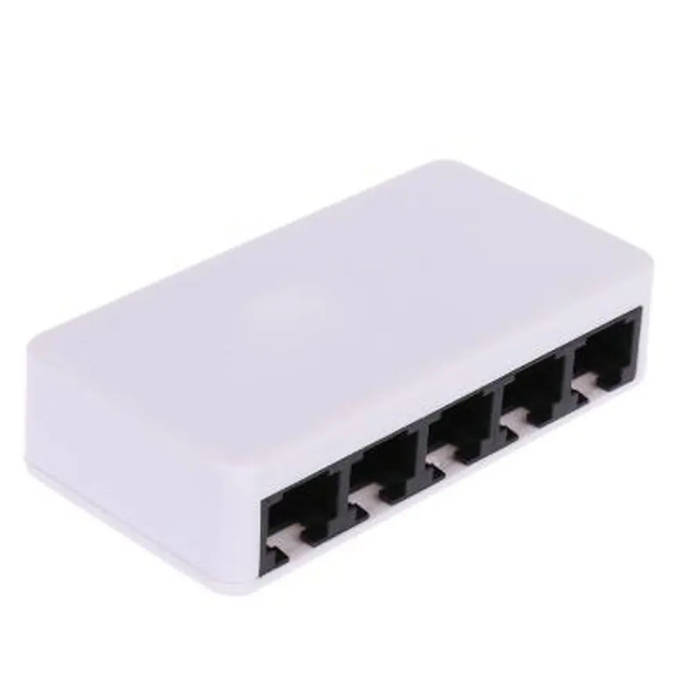 5 Ports Fast Ethernet RJ45 10/100Mbps Network Switch Switcher Hub Desktop laptop,Portable Travel Lan Hub power by Micro USB
5 Ports Fast Ethernet RJ45 10/100Mbps Network Switch Switcher Hub Desktop laptop,Portable Travel Lan Hub power by Micro USB