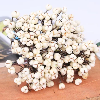 12pcs/Bunch Artificial Flowers Fake Fruit Foam Bouquet Fruit Bean Branch Flowers For Wedding Party Christmas Decoration
12pcs/Bunch Artificial Flowers Fake Fruit Foam Bouquet Fruit Bean Branch Flowers For Wedding Party Christmas Decoration