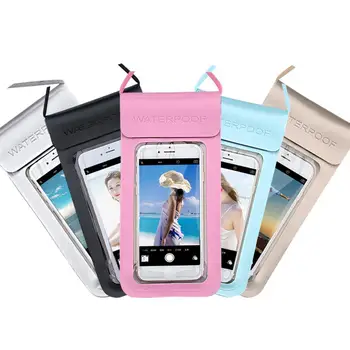 5 Colors Waterproof Phone Case Cover Touchscreen Cellphone Dry Diving Bag Pouch with Neck Strap Phone Pouch Drift Diving Swimmin
5 Colors Waterproof Phone Case Cover Touchscreen Cellphone Dry Diving Bag Pouch with Neck Strap Phone Pouch Drift Diving Swimmin