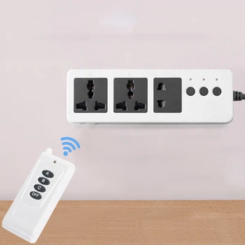 Power Strip Universal Adapter Socket Remote Control ON/OFF Electrical Smart Socket UK US EU AU Israel Plug Extension Socket
Power Strip Universal Adapter Socket Remote Control ON/OFF Electrical Smart Socket UK US EU AU Israel Plug Extension Socket