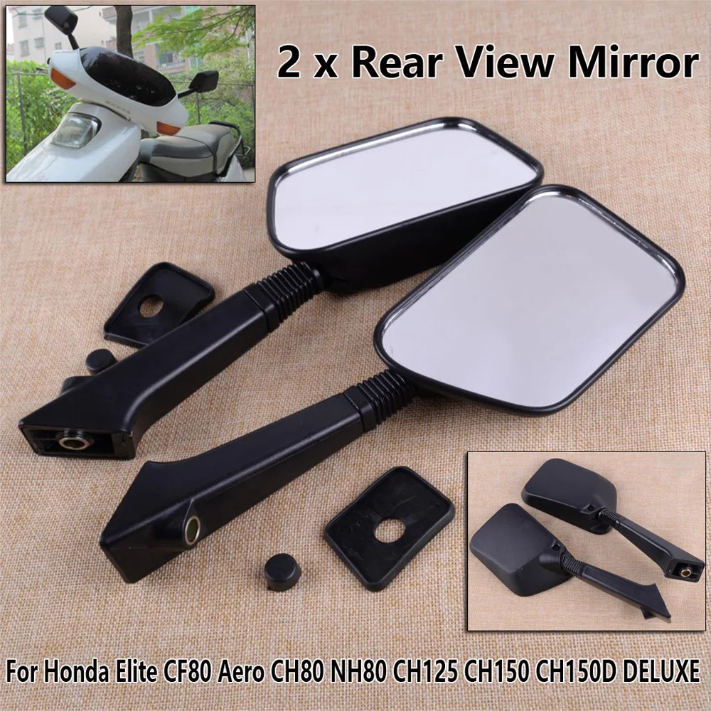 2x Motorcycle Scooter Handle Bar Rearview Mirror For Honda Elite CF80 Aero CH150
2x Motorcycle Scooter Handle Bar Rearview Mirror For Honda Elite CF80 Aero CH150