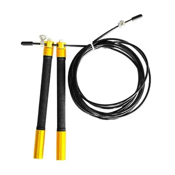 3M Jump Skipping Ropes Cable Steel Adjustable Fast Speed ABS Handle Jump Ropes Crossfit Training Boxing Sports Exercises Gym
3M Jump Skipping Ropes Cable Steel Adjustable Fast Speed ABS Handle Jump Ropes Crossfit Training Boxing Sports Exercises Gym