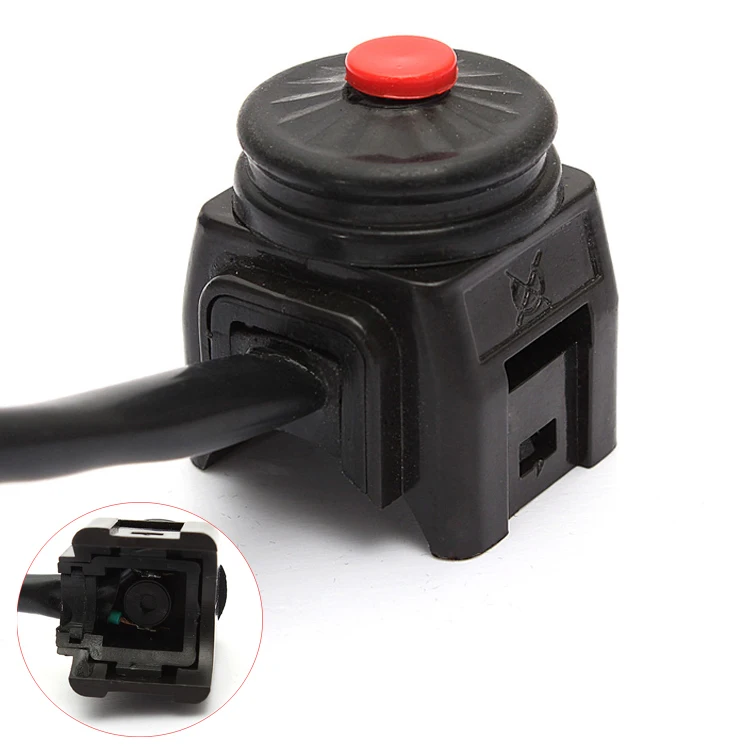 

Universal Motorcycle Kill Stop Switch Horn Button for Motorbike Pit Quad Bike 7/8 inch 22mm Handlebar