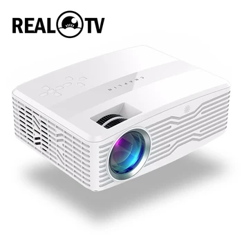 Real TV AK30 Full HD LED Projector 4K HDMI USB 1080p Portable Cinema Proyector Beamer
Real TV AK30 Full HD LED Projector 4K HDMI USB 1080p Portable Cinema Proyector Beamer