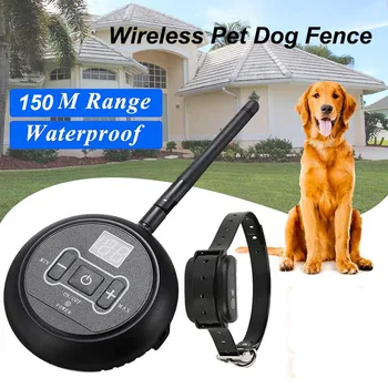 150m Pet Dog Wireless Electric Fence Containment System Signal Transmitter Dog Training System with Vibrating Electric Shock
150m Pet Dog Wireless Electric Fence Containment System Signal Transmitter Dog Training System with Vibrating Electric Shock