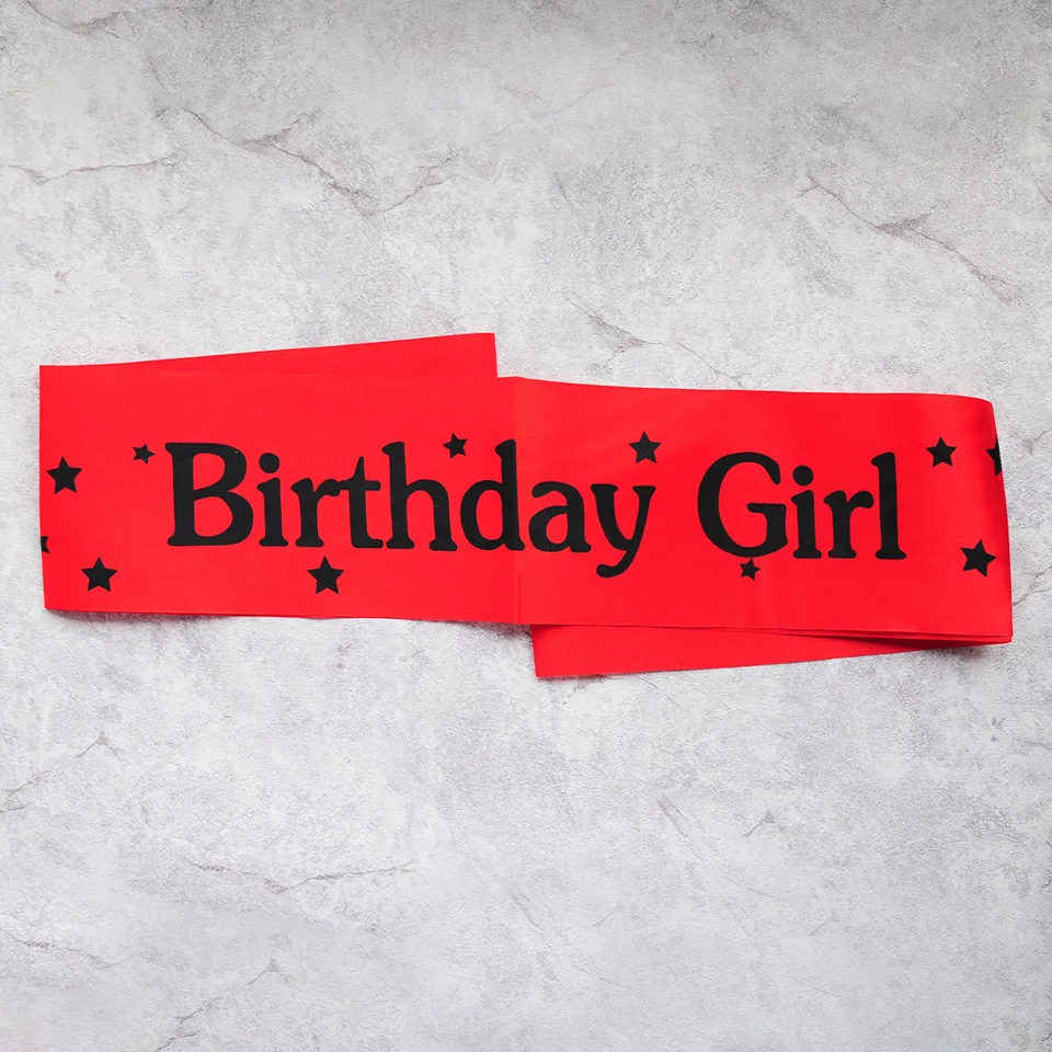 glitter satin party 30th happy 16th 40th 18th 20th birthday 15th