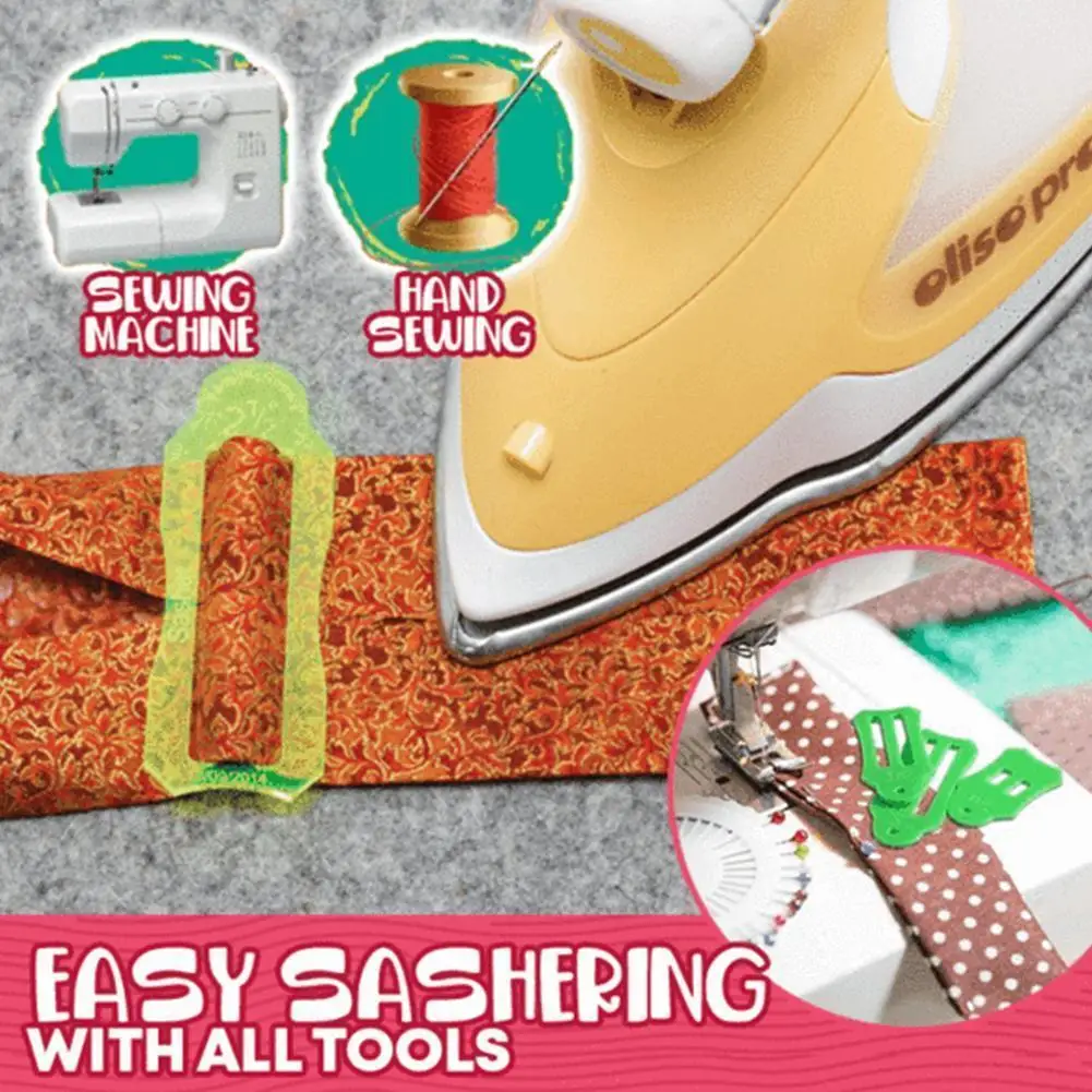 Fabric Maker Set For Sewing Quilting Sasher Tools With Storage Ring And Positioning Needle DIY Making Ribbons Weaving Strips NEW | Дом и сад