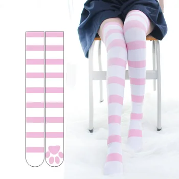 Japanese Over Knee Stockings Lolita Kawaii Long Stripe Printed Thigh High Striped Patterned Socks Sweet Cute Warm Kawaii Tights
Japanese Over Knee Stockings Lolita Kawaii Long Stripe Printed Thigh High Striped Patterned Socks Sweet Cute Warm Kawaii Tights