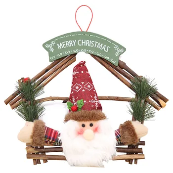 Santa Claus Snowman Non-woven Christmas Garland Ornaments House Shaped Xmas Decors
Santa Claus Snowman Non-woven Christmas Garland Ornaments House Shaped Xmas Decors
