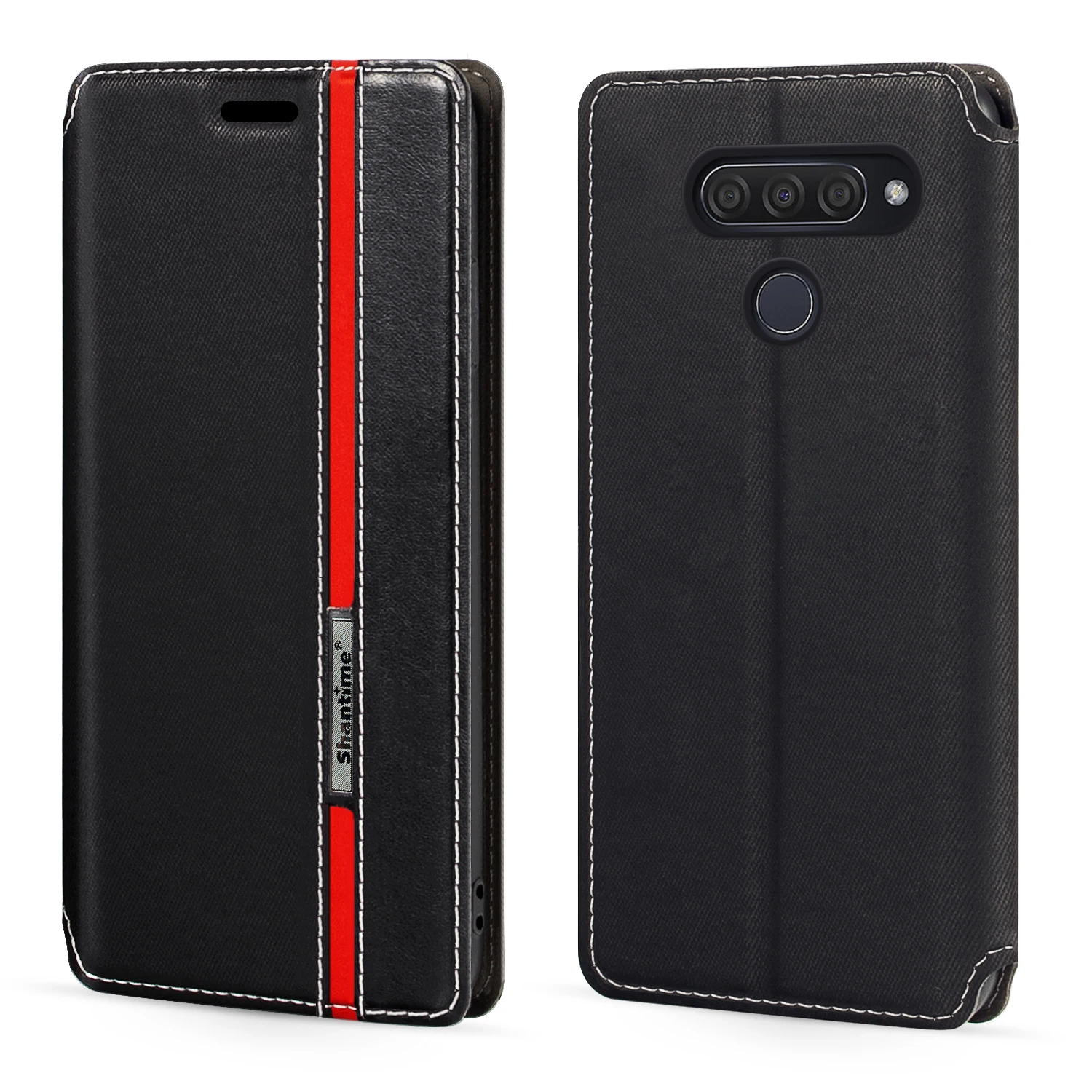 

For LG Q60 Case Fashion Multicolor Magnetic Closure Leather Flip Case Cover with Card Holder For LG K50 LG K12 Prime LG K12 Max