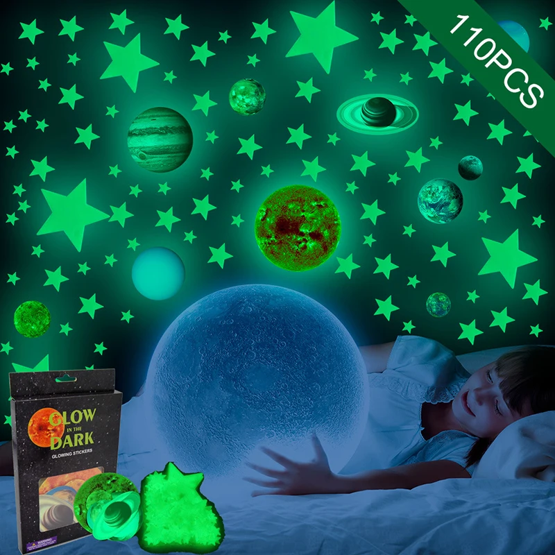 Luminous Wall Stickers Stars Stickers Glow In The Dark Wall Decor Nine Planets In The Solar System Sticker Kids Room Home Decor
Luminous Wall Stickers Stars Stickers Glow In The Dark Wall Decor Nine Planets In The Solar System Sticker Kids Room Home Decor