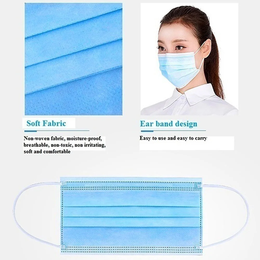 Protective Mask Face 100 Pcs Adult N95 Nonwoven Three-layer Ordinary -pack)-disposable a Ce Personal One Time China Mainland
Protective Mask Face 100 Pcs Adult N95 Nonwoven Three-layer Ordinary -pack)-disposable a Ce Personal One Time China Mainland