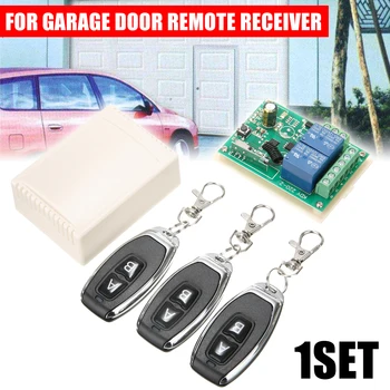 1set 2 Channel 433MHz Universal Remote Control Switch Transmitter+Receiver Set Working for Garage Door Light
1set 2 Channel 433MHz Universal Remote Control Switch Transmitter+Receiver Set Working for Garage Door Light