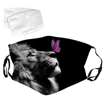 Funny Fashion Mask Breathable Reusable PM2.5 Air Filtration Cotton Mask Mouth Mask Respirator Fashion 3D Lion Printed Masque
Funny Fashion Mask Breathable Reusable PM2.5 Air Filtration Cotton Mask Mouth Mask Respirator Fashion 3D Lion Printed Masque