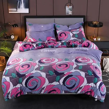 YanTing Reactive Printing Duvet Cover Home Textile Printing Flannel Bedding Coverlet Warm And Comfortable Printed Quilt Cover
YanTing Reactive Printing Duvet Cover Home Textile Printing Flannel Bedding Coverlet Warm And Comfortable Printed Quilt Cover