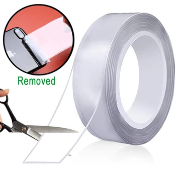 Multipurp transparent double-side nano tape Magic Grip Tape Anti-slip Fixed Adhesive Indoor waterproof thickness 1mm width 30MM
Multipurp transparent double-side nano tape Magic Grip Tape Anti-slip Fixed Adhesive Indoor waterproof thickness 1mm width 30MM