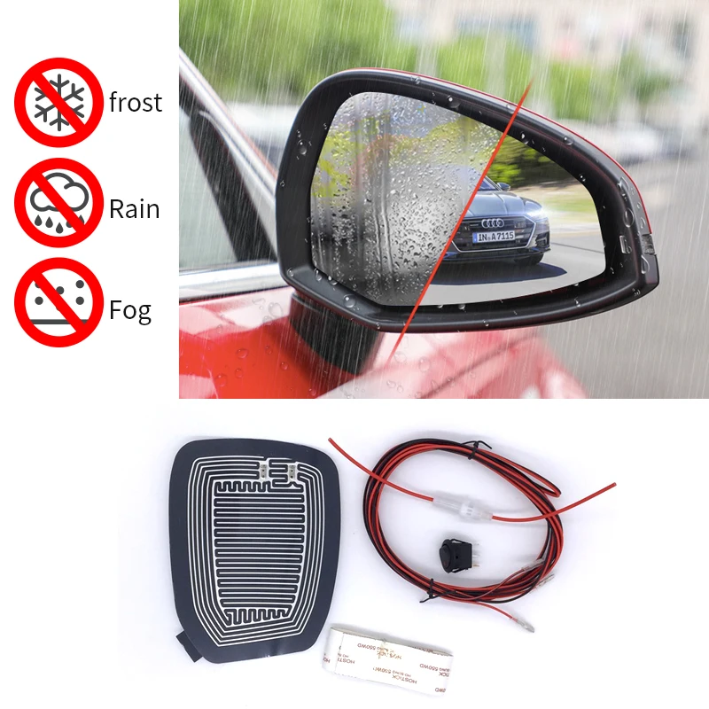universal 12V PET Car Side Mirror Glass Heater heated Defogger remove Frost / fog/rain and blind spot mirror wide angle cover
universal 12V PET Car Side Mirror Glass Heater heated Defogger remove Frost / fog/rain and blind spot mirror wide angle cover