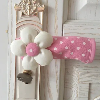 High Quality Pastoral Door Handle Cloth Cover Polka Dot Flower Door Handle Protective Case 100% Cotton Door Handle Cover
High Quality Pastoral Door Handle Cloth Cover Polka Dot Flower Door Handle Protective Case 100% Cotton Door Handle Cover
