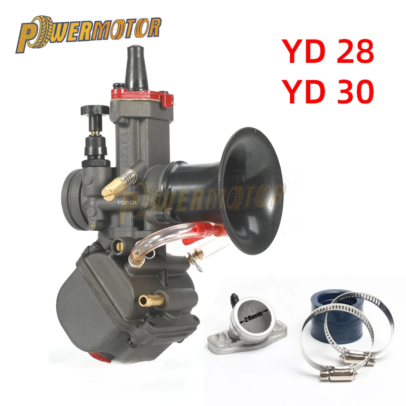 YD28/30mm Motorcycle Carburetor With Power Jet For Honda Monkey ATV Quad Go Kart Universal Maikuni PWK Scooters Dirt Bike
YD28/30mm Motorcycle Carburetor With Power Jet For Honda Monkey ATV Quad Go Kart Universal Maikuni PWK Scooters Dirt Bike