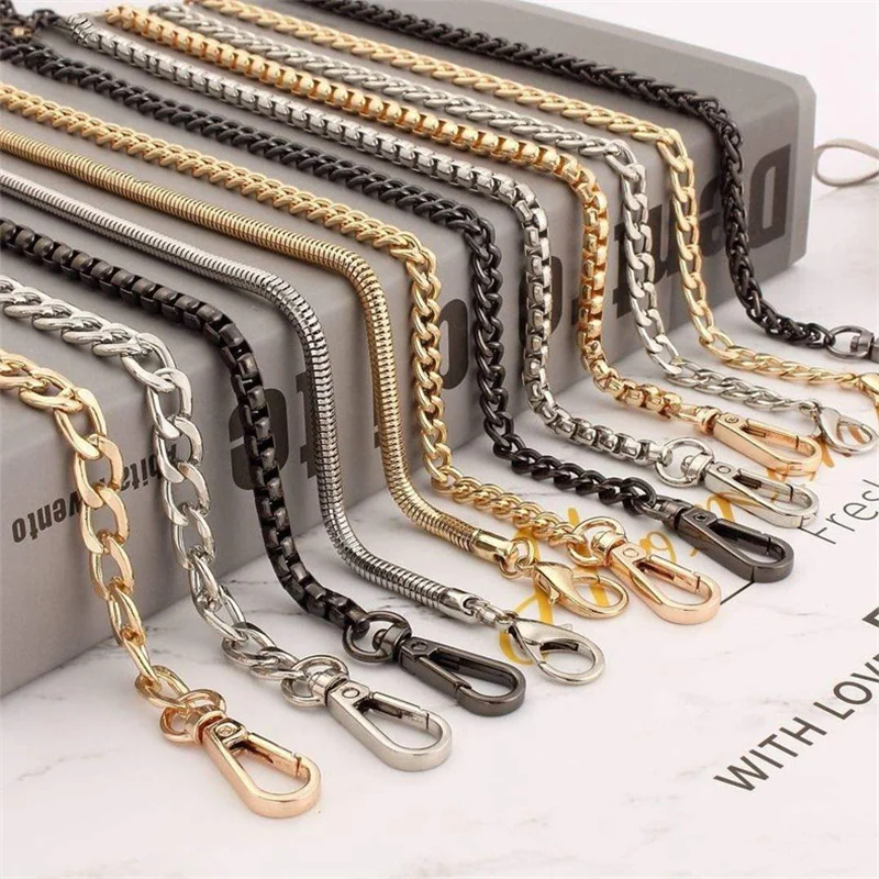 Fashion Bag Parts Metal Bag Chain Replacement Women Purse Chain Shoulder Crossbody Bag Strap Chain for Bags Handle Accessories
Fashion Bag Parts Metal Bag Chain Replacement Women Purse Chain Shoulder Crossbody Bag Strap Chain for Bags Handle Accessories