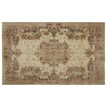 Handmade Natural Vintage Turkish Area Rug 177x285 Cm-5'10''X9'4'' 
Handmade Natural Vintage Turkish Area Rug 177x285 Cm-5'10''X9'4''
