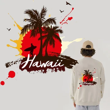 DIY Hawaiian Coconut Forest Patches Heat Transfer Vinyl Sticker Iron on Transfers For Clothes A-level Fashion Stickers Washable
DIY Hawaiian Coconut Forest Patches Heat Transfer Vinyl Sticker Iron on Transfers For Clothes A-level Fashion Stickers Washable