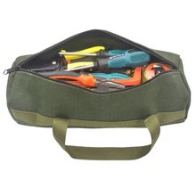 Convenient Multi-functional Canvas Tool Bag Practical Classic Texture Hardware Screwdriver Wrench Electrician Tool kit Convenient Multi-functional Canvas Tool Bag Practical Classic Texture Hardware Screwdriver Wrench Electrician Tool kit