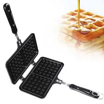 Double Side Heating Breakfast Bubble Die-Cast Aluminium Cake Time Saving Non Stick Iron Waffle Maker Kitchen Supplies Oven Puff
Double Side Heating Breakfast Bubble Die-Cast Aluminium Cake Time Saving Non Stick Iron Waffle Maker Kitchen Supplies Oven Puff