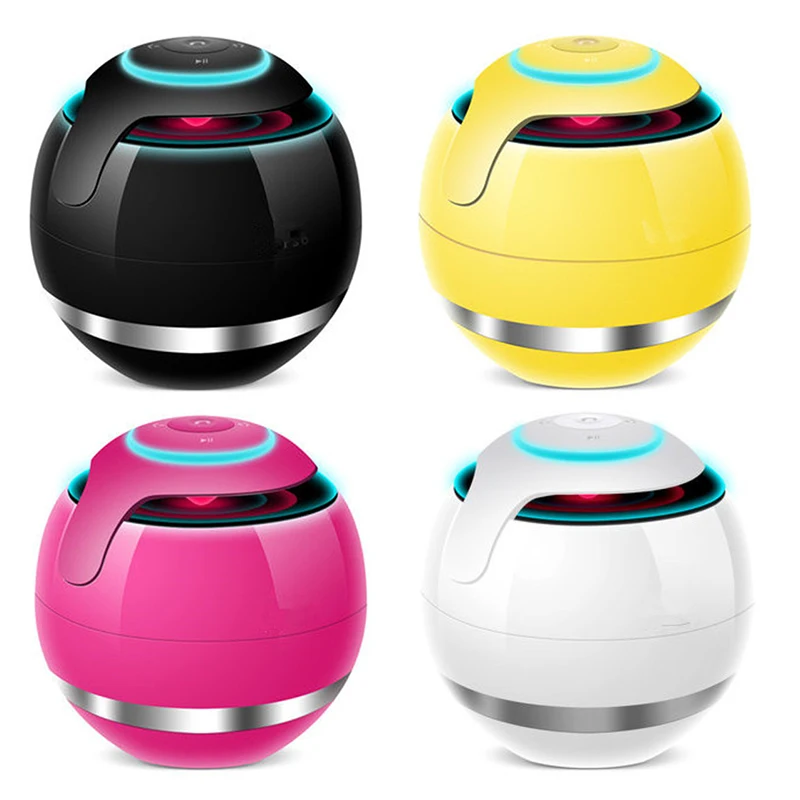 Portable Mini Spherical Wireless Bluetooth Speaker Gorgeous Fashion Music Magic Ball Player Subwoofer For IPhone Android Phone
Portable Mini Spherical Wireless Bluetooth Speaker Gorgeous Fashion Music Magic Ball Player Subwoofer For IPhone Android Phone