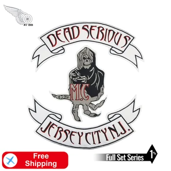 Dead Serious Jersey City Full Set Iron on Patches for Cloth Embroidered 3D Motorcycle Rider Jacket Accessories Handmade DIY Cute
Dead Serious Jersey City Full Set Iron on Patches for Cloth Embroidered 3D Motorcycle Rider Jacket Accessories Handmade DIY Cute